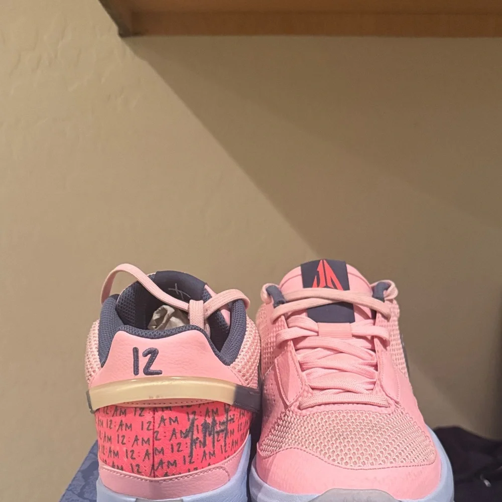 (Used three times) Nike Ja 1 Day One Soft Pink Basketball shoe - Picture 5 of 6